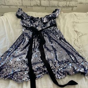 Free People Purple Siren dress